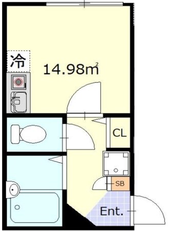 アーク西糀谷の物件間取画像